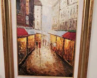 Parisian Night Scene  - Well-Done