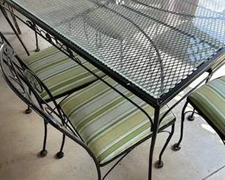 Table and Six Chairs