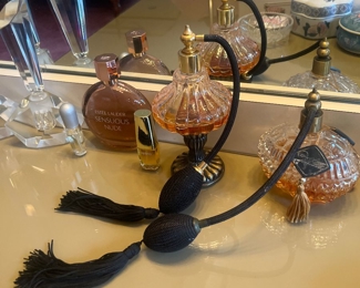 Vintage perfume bottles