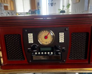 Bluetooth/Radio/CD/Record Player 
