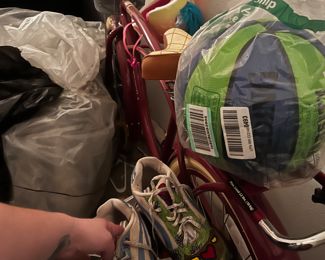 Bike, basketball, and skates