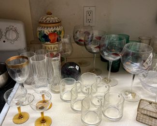 Beautiful glassware