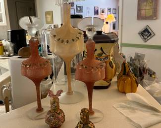 Beautiful perfume bottles 