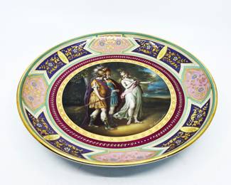 ROYAL VIENNA MEISSEN HAND PAINTED CABINET PLATE