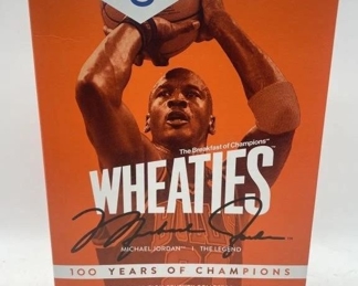 Never Opens MJ Wheaties Box