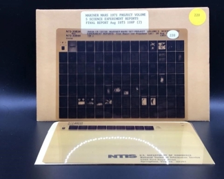NASA Mars 1971 project negatives
