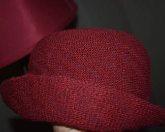 Gorgeous Hat Collection!!! Over 100!!! All worthy of the Best Places you can imagine to go!!! All hand made!!! All custom!!! All Beautiful!!! Many with matching Shoes, Purses, Scarves and More!!!