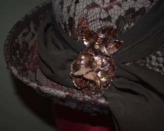 Gorgeous Hat Collection!!! Over 100!!! All worthy of the Best Places you can imagine to go!!! All hand made!!! All custom!!! All Beautiful!!! Many with matching Shoes, Purses, Scarves and More!!!