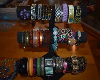 Absolutely Gorgeous Jewelry, selected to match the Fabulous Hats, Clothing, Shoes and Accessories that are a part of this Estate!