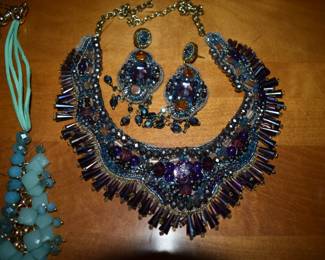 Absolutely Gorgeous Jewelry, selected to match the Fabulous Hats, Clothing, Shoes and Accessories that are a part of this Estate!