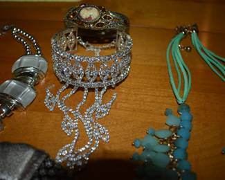Absolutely Gorgeous Jewelry, selected to match the Fabulous Hats, Clothing, Shoes and Accessories that are a part of this Estate!
