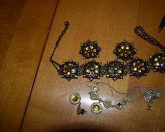 Absolutely Gorgeous Jewelry, selected to match the Fabulous Hats, Clothing, Shoes and Accessories that are a part of this Estate!