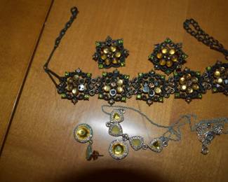 Absolutely Gorgeous Jewelry, selected to match the Fabulous Hats, Clothing, Shoes and Accessories that are a part of this Estate!