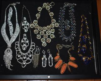 Absolutely Gorgeous Jewelry, selected to match the Fabulous Hats, Clothing, Shoes and Accessories that are a part of this Estate!