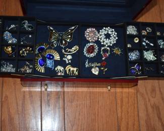 Absolutely Gorgeous Jewelry, selected to match the Fabulous Hats, Clothing, Shoes and Accessories that are a part of this Estate!