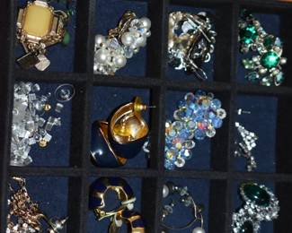 Absolutely Gorgeous Jewelry, selected to match the Fabulous Hats, Clothing, Shoes and Accessories that are a part of this Estate!