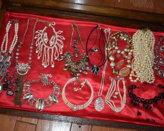 Absolutely Gorgeous Jewelry, selected to match the Fabulous Hats, Clothing, Shoes and Accessories that are a part of this Estate!