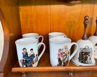 Norman Rockwell Cups