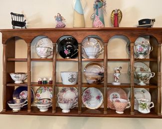 Teacups and saucers