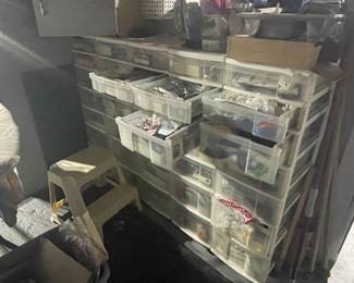 Drawers full of Sewing Supplies