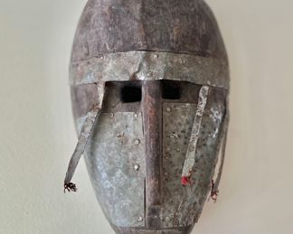 Metal tribal mask #2 of 2 