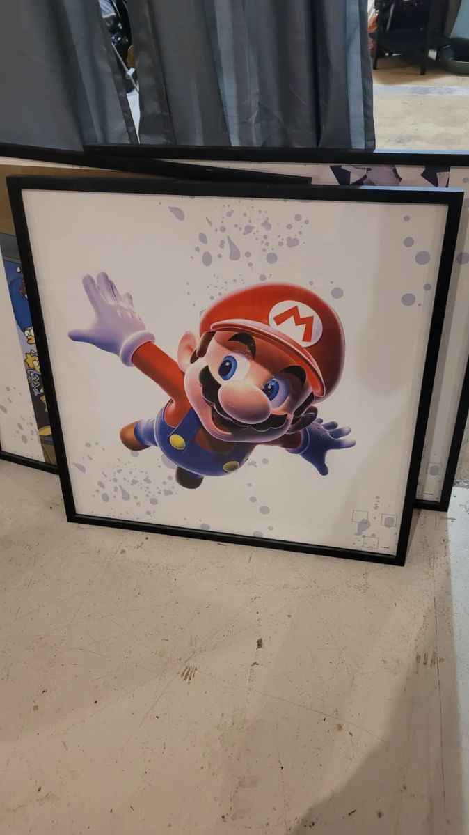 Mario original video poster