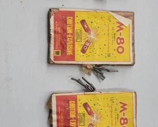 Vintage fire crackers 
