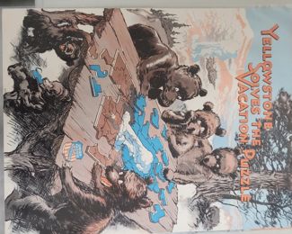 Yellowstone train menus 