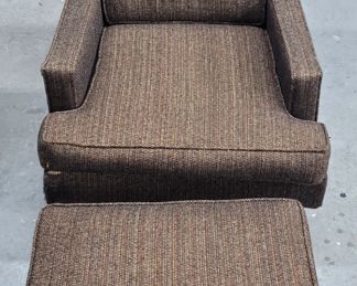 50s chair and ottoman 