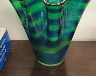 Vintage modern large kleenex vase