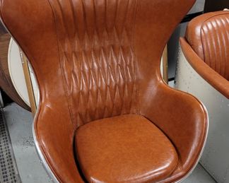 Jacobson style riveted egg chair