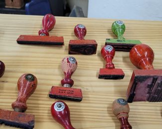 WWII GERMAN DOCUMENT STAMPS