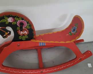 1960s child's rocking horse 