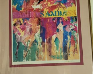 Leroy Nieman signed litho