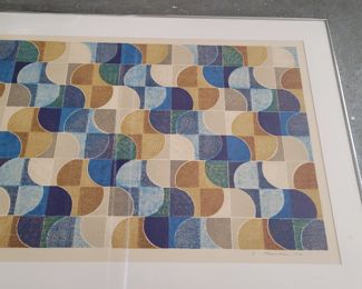 Signed and dated limited edition numbered print