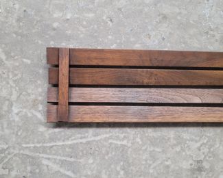 Antique numbered mission bread tray