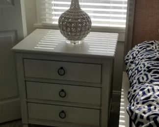 Universal Furniture - nightstand & lamps - two available