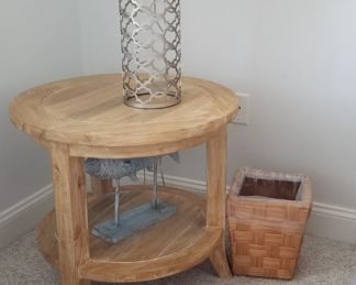 Stylish table lamp & and table - two available