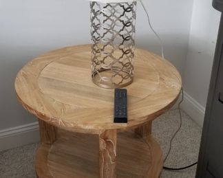 Stylish table lamp & and table - two available