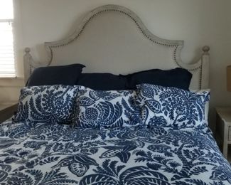 King bed & two nightstands by Lexington