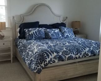 King bed & two night stands by Lexington