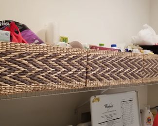 Laundry room baskets & laundry aids
