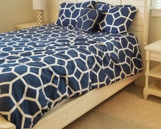 Queen bed by Stanley Furniture