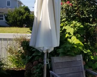 Market umbrella & base