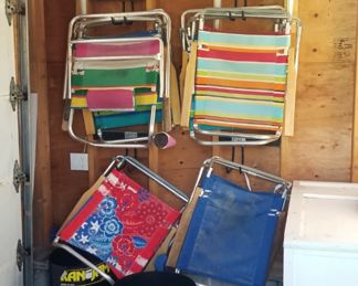 Beach chairs