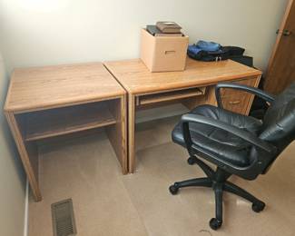 Office desk and chair