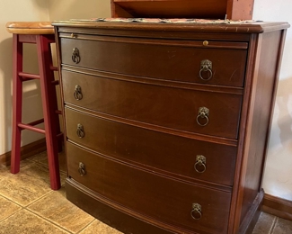 Beautiful chest with pull out desk top