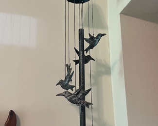 Hummingbird wind chimes