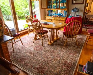 Large oriental area rug