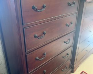 Mahogany dresser/highboy